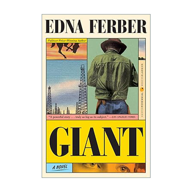 英文原版 Giant 巨人 影视原著 埃德娜费伯 普利策奖得主 英文版 进口英语原版书籍