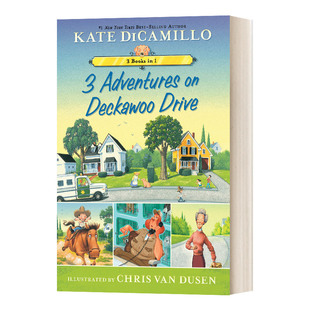 3 Adventures on Deckawoo Drive 小猪梅西续作三本合集 平装进口原版英文书籍