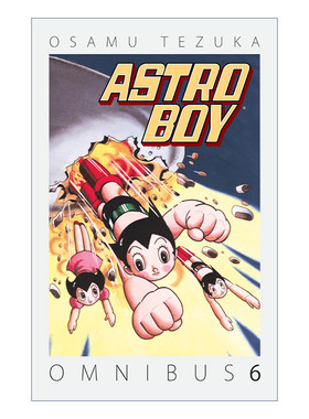 英文原版 Astro Boy Omnibus Volume 6 铁臂阿童木 综合卷6 日本漫画 Osamu Tezuka手冢治虫 英文版 进口英语原版书籍