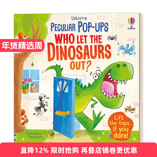 Pop-up: Who Let The Dinosaurs Out? 恐龙出来了 儿童科普进口原版英文书籍
