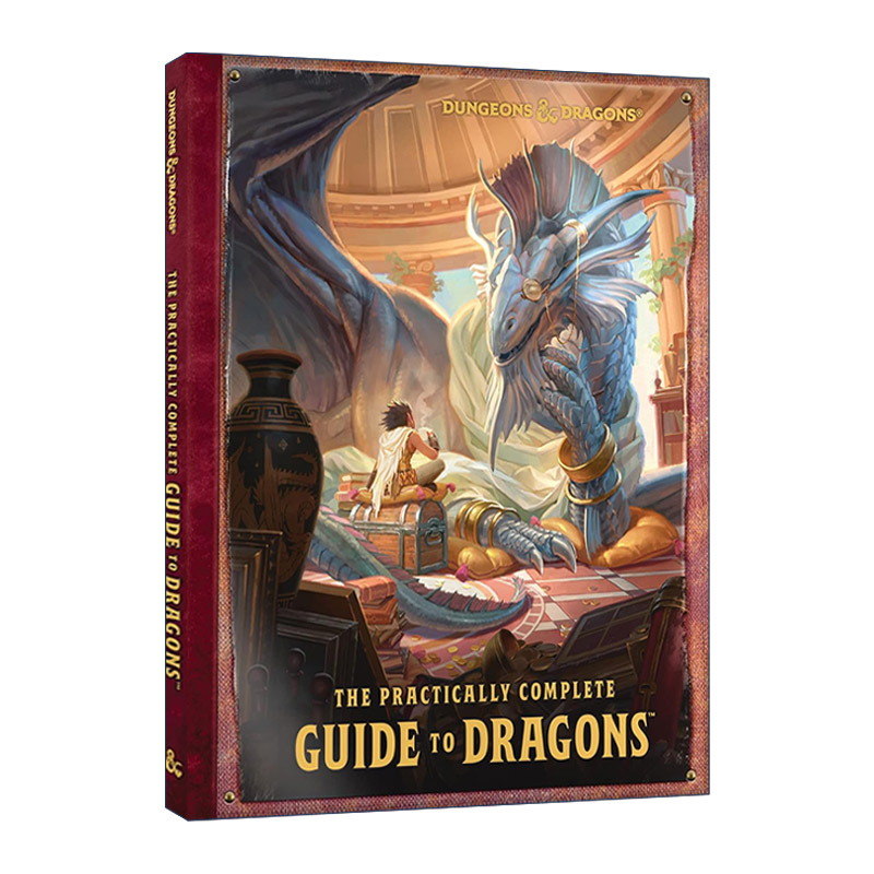 英文原版 The Practically Complete Guide to Dragons 巨龙完全实用指南 龙与地下城插画书 精装 英文版 进口英语原版书籍
