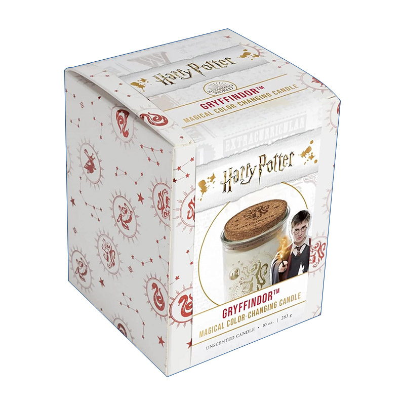 英文原版 Harry Potter Magical Color Changing Gryffindor Candle 哈利波特 格兰芬多 魔法变色蜡烛  283克 英文版 进口书籍