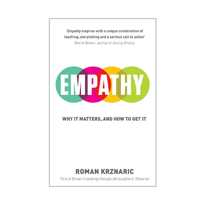 英文原版 Empathy 同理心 其重要性及培养方法 罗曼·克兹纳里奇 英文版 进口英语原版书籍