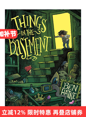 英文原版 Things in the Basement 地下室的事 漫画 英文版 进口英语原版书籍