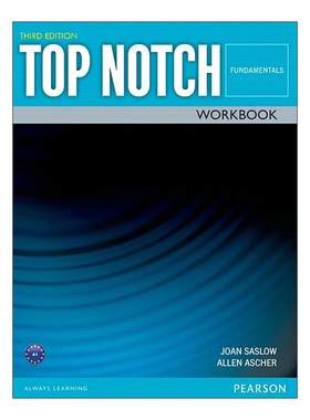 英文原版 Top Notch (3E) Fundamentals Workbook 英文版 进口英语原版书籍
