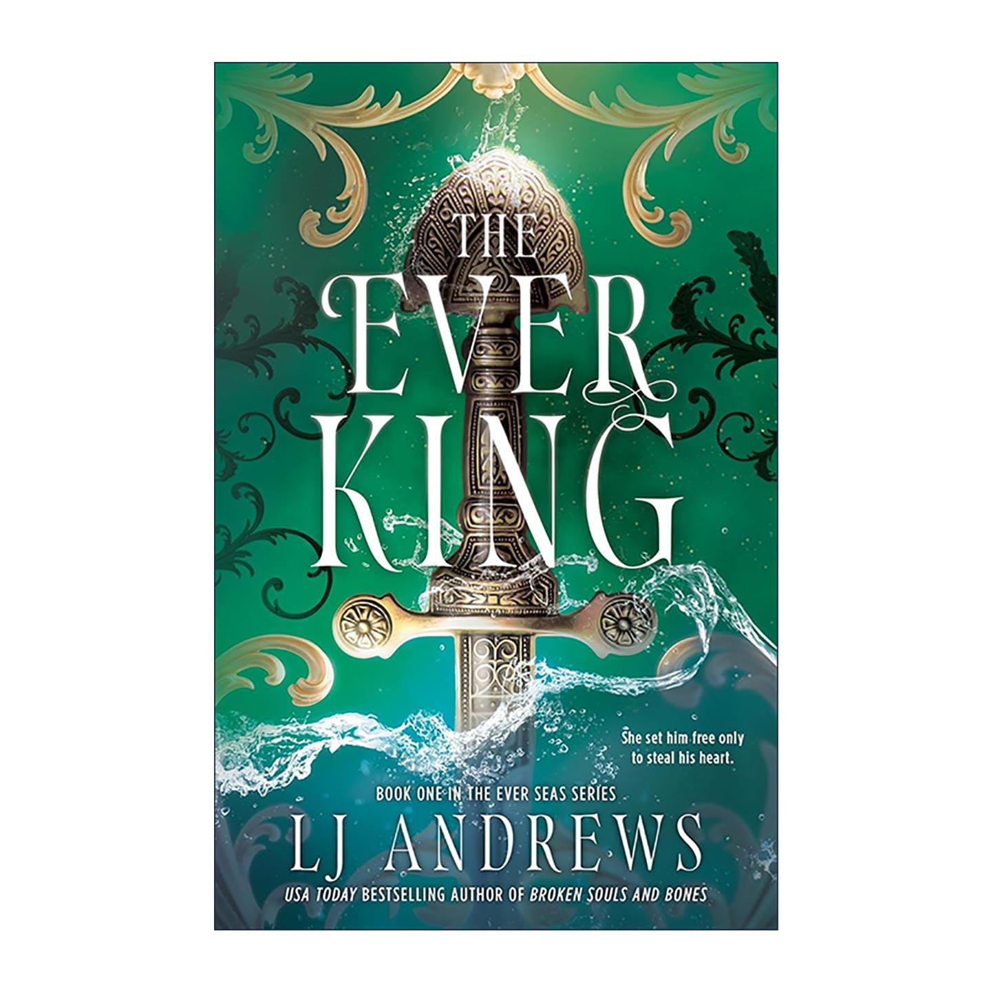 英文原版 The Ever King 永恒之王 LJ Andrews畅销奇幻浪漫冒险小说 永恒之海系列1 英文版 进口英语原版书籍
