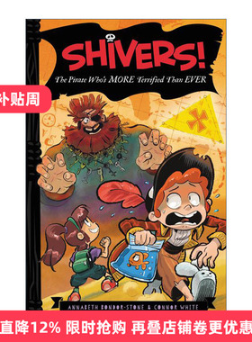 英文原版 Shivers! #4 The Pirate Who’s More Terrified than Ever 抖笑小海盗4 章节书 精装 英文版 进口英语原版书籍