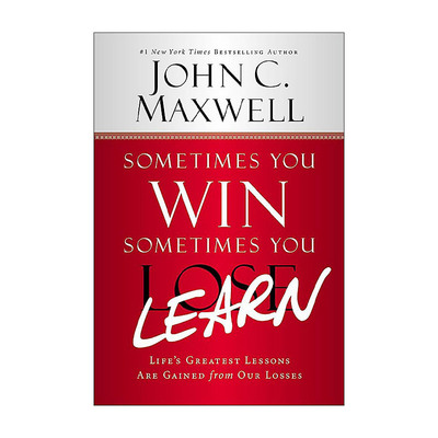 英文原版 Sometimes You Win--Sometimes You Learn 人生总是偶尔旗开得胜 偶尔蛰伏学习 英文版 进口英语原版书籍