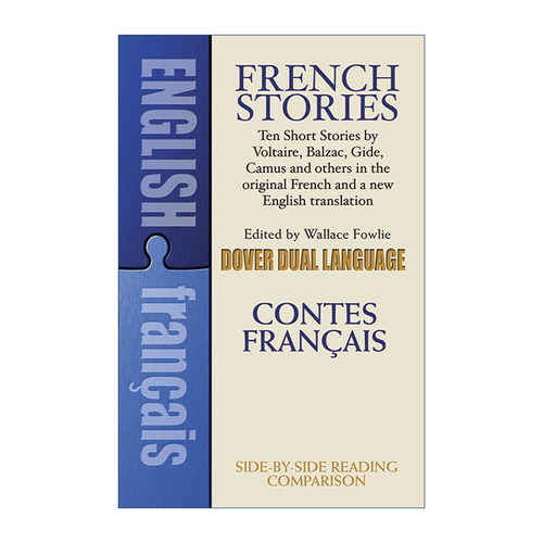 英文原版 French Stories Contes Francais 法国故事 英法双语版 Wallace Fowlie 英文版 进口英语原版书籍