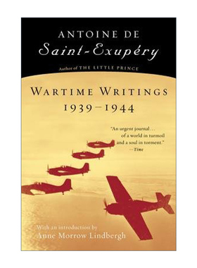 Wartime Writings 1939-1944 战时文集 圣埃克苏佩里进口原版英文书籍
