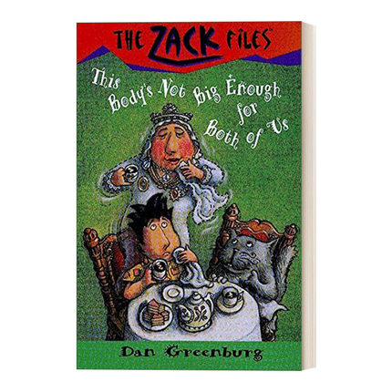 英文原版 The Zack Files 22 This Body's Not Big Enough for Both of U 札克档案系列22 儿童冒险章节桥梁书 英文版 进口书籍