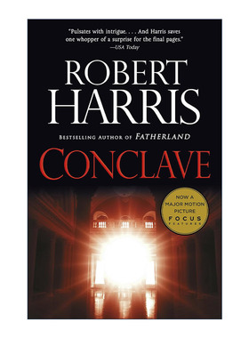 英文原版 Conclave 秘密会议 英国国家图书奖短名单 惊悚悬疑小说 罗伯特·哈里斯 英文版 进口英语原版书籍