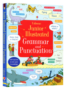 儿童初级插图语法与标点符号 Junior Illustrated Grammar and Punctuation 尤斯伯恩 英文版彩色图解词典 英语书籍 英文原版