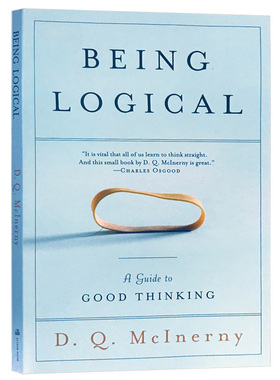 简单的逻辑学 Being Logical 英文原版书籍 逻辑知识 思考运用 逻辑学科普入门书 美国知名逻辑学家D.Q.麦克伦尼 D.Q. McInerny