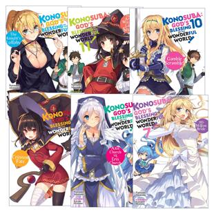 英文原版 Konosuba God's Blessing on This Wonderful World! light Novel 为美好的世界献上祝福系列7-12册 英文版 进口原版书籍
