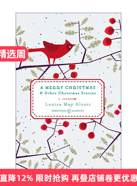 英文原版 A Merry Christmas Penguin Christmas Classics 快乐的圣诞 企鹅圣诞经典 小妇人作者Louisa May Alcott 精装 英文版