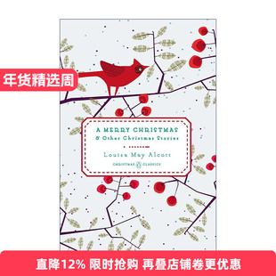 英文原版 A Merry Christmas Penguin Christmas Classics 快乐的圣诞 企鹅圣诞经典 小妇人作者Louisa May Alcott 精装 英文版