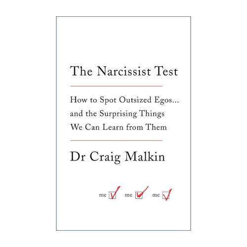 英文原版 The Narcissist Test 自恋者识别工具 如何识别和应对自我膨胀过度的人 Craig Malkin 英文版 进口英语原版书籍