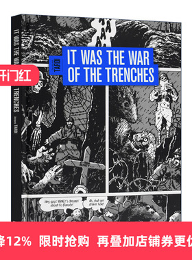 英文原版 It Was the War of the Trenches 这是战壕之战  战俘营回忆录作者雅克·塔尔迪 诺顿精装漫画 进口原版英文书籍