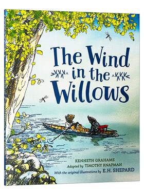 英文原版 Wind in the Willows Anniversary Gift Picture Book 柳林风声90周年纪念版绘本图画书 E.H.谢泼德插画进口英语原版书籍