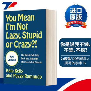 不疯? Mean Not 英文原版 Stupid 不笨 英文版 你是说我不懒 Crazy? 书籍 进口英语原版 Lazy You