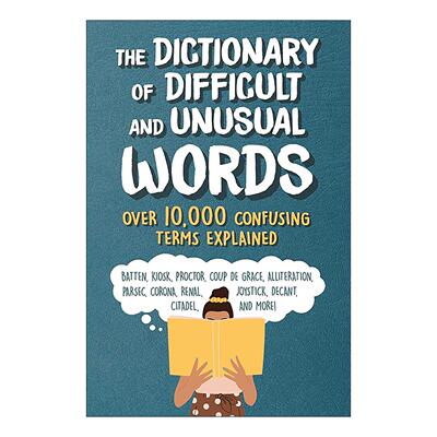英文原版 The Dictionary of Difficult and Unusual Words 难词怪词词典 一万多条令人困惑的词汇释义 英文版 进口英语原版书籍