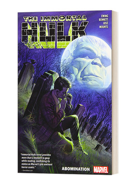 英文原版 Immortal Hulk Vol. 4 Abomination 不朽绿巨人浩克4 进口原版英文书籍