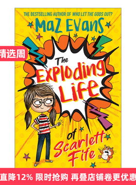 英文原版 The Exploding Life of Scarlett Fife斯嘉丽法夫的爆炸生活 章节桥梁书 The Exploding Life of Scarlett Fife 1 英文版