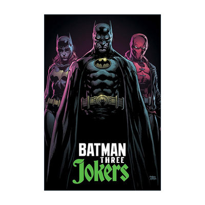 英文原版 Absolute Batman Three Jokers 绝对蝙蝠侠 三个小丑 DC漫画 精装 Geoff Johns 英文版 进口英语原版书籍