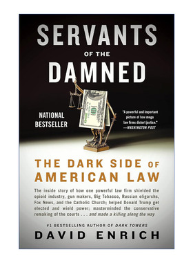 Servants of the Damned 被诅咒的公仆 众达所的发家史 David Enrich进口原版英文书籍