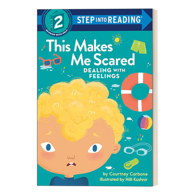 英文原版 Step into Reading 2 This Makes Me Scared Dealing with Feelings 学会处理情绪 这样会让我害怕 英文版 进口英语书籍