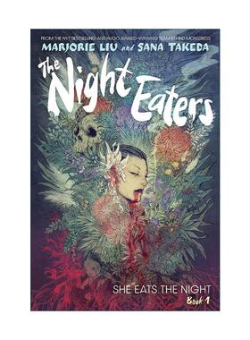 英文原版 The Night Eaters She Eats the Night 食夜者1 漫威画家刘慧骅 武田莎娜漫画 英文版 进口英语原版书籍