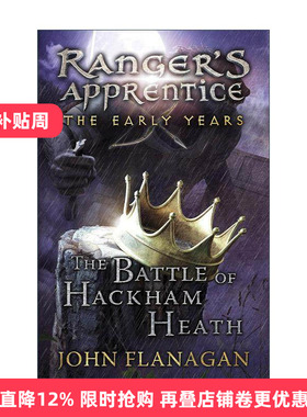 英文原版 Ranger's Apprentice The Early Years 2 The Battle of Hackham Heath 皇家骑士前传2 英文版 进口英语原版书籍