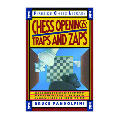 英文原版 Chess Openings Traps And Zaps 国际象棋开局 陷阱和破解 英文版 进口英语原版书籍