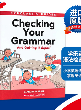 英文原版 Scholastic Guide: Checking Your Grammar 学乐英语语法检查指南 进口原版英文书籍