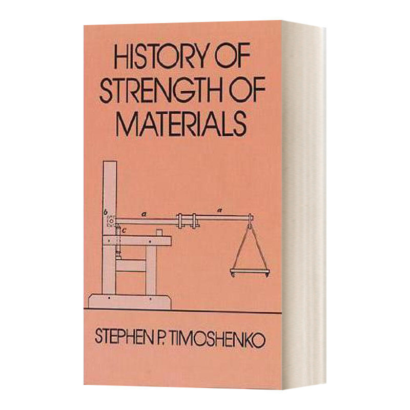 History of Strength of Materials 材料强度史进口原版英文书籍