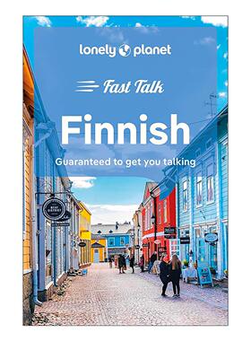 英文原版 Lonely Planet Fast Talk Finnish 芬兰语快速会话 第2版  孤独星球语言指南系列 英文版 进口英语原版书籍