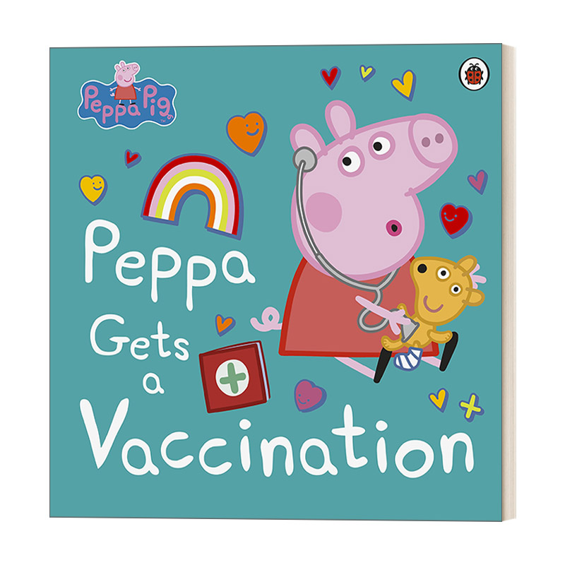 英文原版 Peppa Pig: Peppa Gets a Vaccination 小猪佩奇打疫苗 儿童绘本 英文版 进口英语原版书籍
