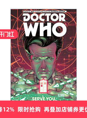 英文原版 Doctor Who: The Eleventh Doctor Vol. 2: Serve You 神秘博士漫画 第十一任博士系列 卷二 为您服务 进口英语原版书籍
