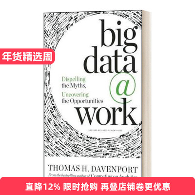 英文原版 Big Data at Work Dispelling the Myths  Uncovering the Opportunities 大数据时代 精装 英文版 进口英语原版书籍