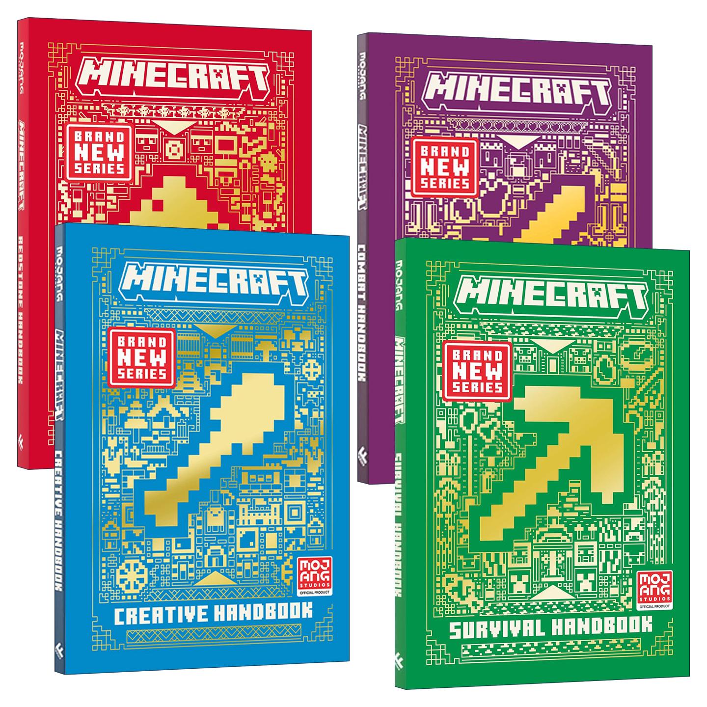英文原版 All New Minecraft/Official Minecraft 我的世界官方手册系列4册 精装 全新进阶版 英文版 进口英语原版书籍