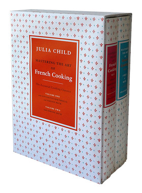英文原版 Mastering Art Of French Cooking Boxset 掌握法国菜的烹饪艺术 精装两册套装 英文版 进口英语原版书籍