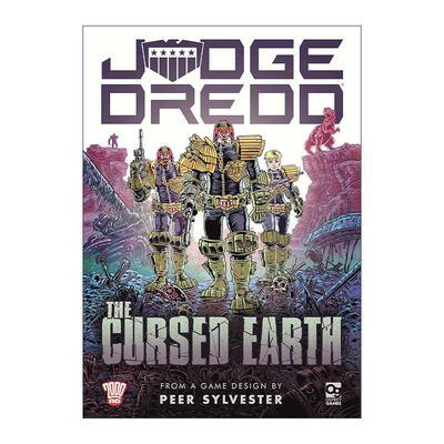 英文原版 Judge Dredd The Cursed Earth 特警判官 被诅咒的大地 荒野大陆桌游系列精装 英文版 进口英语原版书籍
