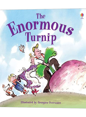 The Enormous Turnip (Picture Books) 拔萝卜 绘本进口原版英文书籍