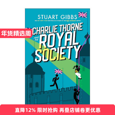 英文原版 Charlie Thorne and the Royal Society 查理·索恩与失落之城4 Stuart Gibbs 英文版 进口英语原版书籍