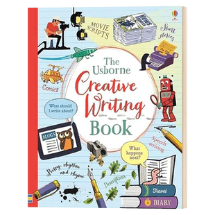 Creative writing book 创意写作笔记本进口原版英文书籍