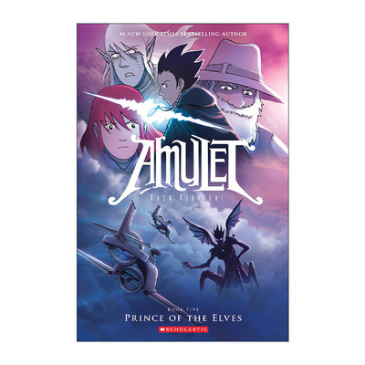 英文原版 Prince of the Elves 护身符5 儿童漫画 英文版 进口英语原版书籍