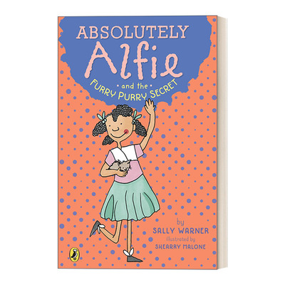 英文原版 Absolutely Alfie 01 Furry Purry Secret 绝对的阿尔菲系列01 毛茸茸的秘密 儿童章节桥梁书 英文版 进口英语原版书籍