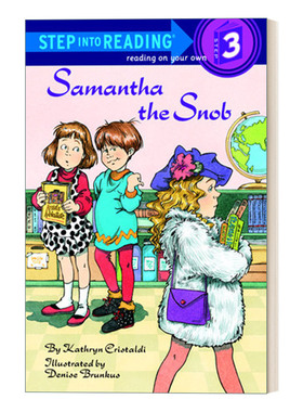 Step into Reading 3 - Samantha the Snob 高傲的莎曼进口原版英文书籍
