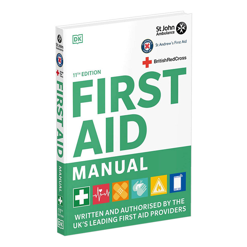 First Aid Manual 11th Edition 急救手册 第11版 英国红十字会急救救生技术进口原版英文书籍